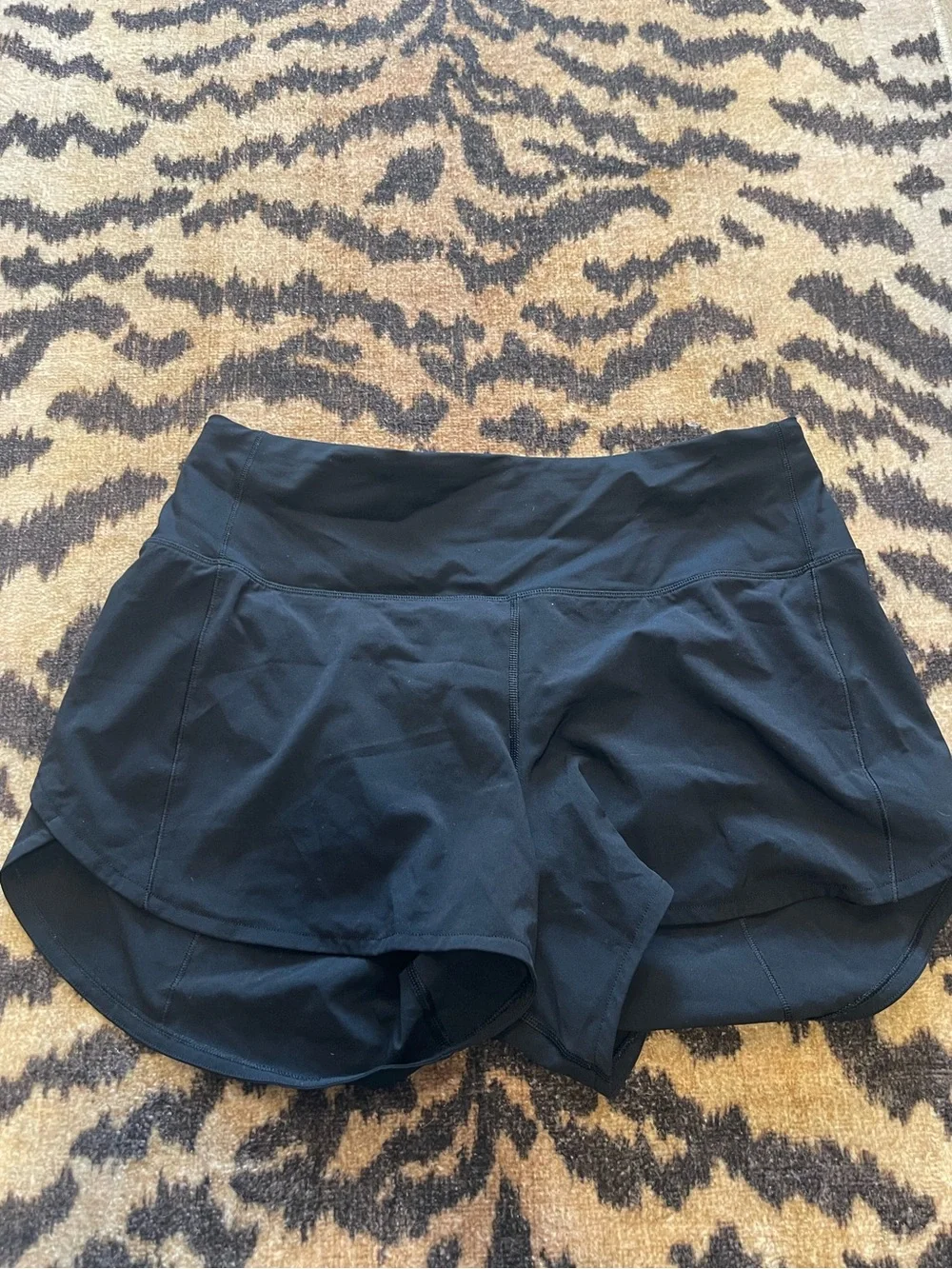 Lululemon Black Women's Athletic Running Shorts